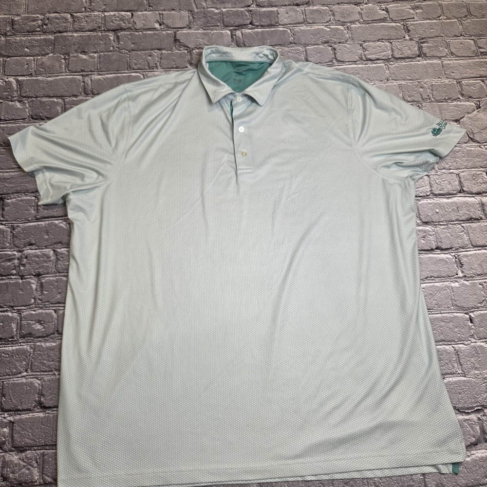 Johnnie-O Men's Featherweight Performance Golf Polo Seaglass Color Size 2XL